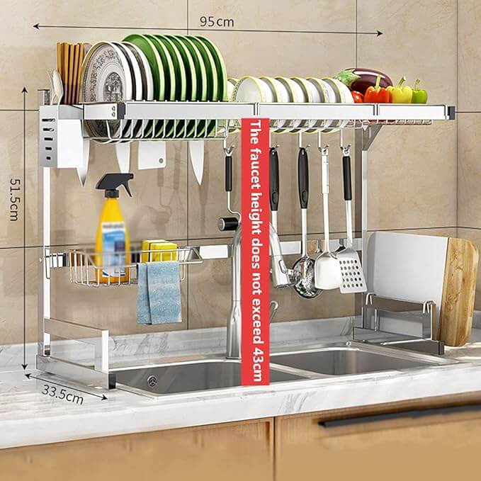Dish Drying Rack - Kitchen Organization UAE | Souk Al Habibi