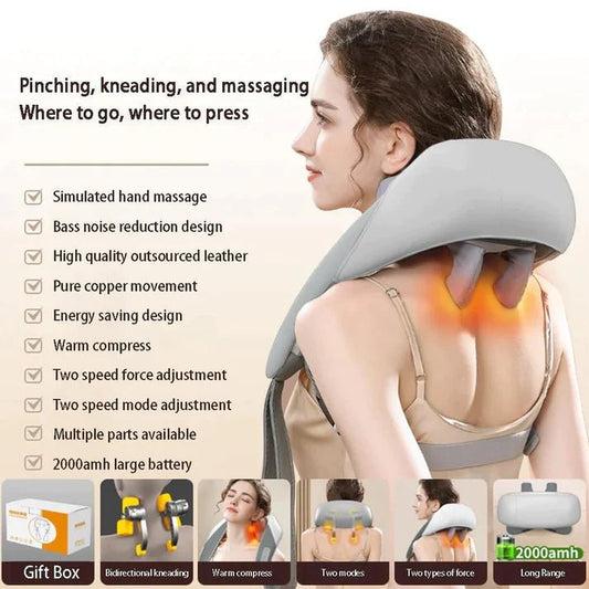 3D Kneading Massager - Comfort & Relaxation UAE | Souk Al Habibi
