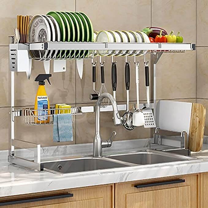 Dish Drying Rack - Kitchen Organization UAE | Souk Al Habibi